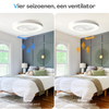 Slimme Plafondventilator met Verlichting