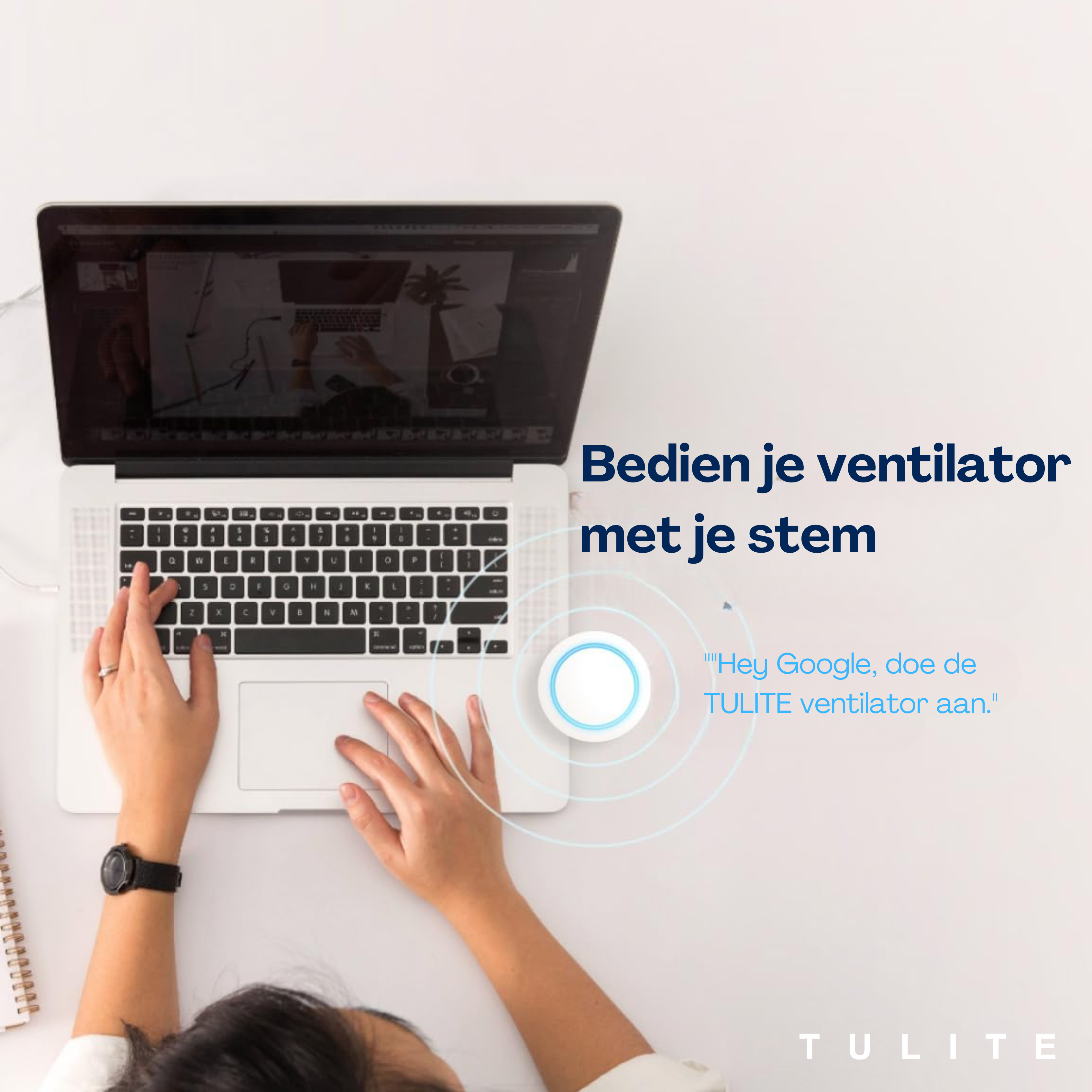 Slimme Plafondventilator met Verlichting