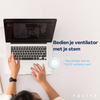 Slimme Plafondventilator met Verlichting