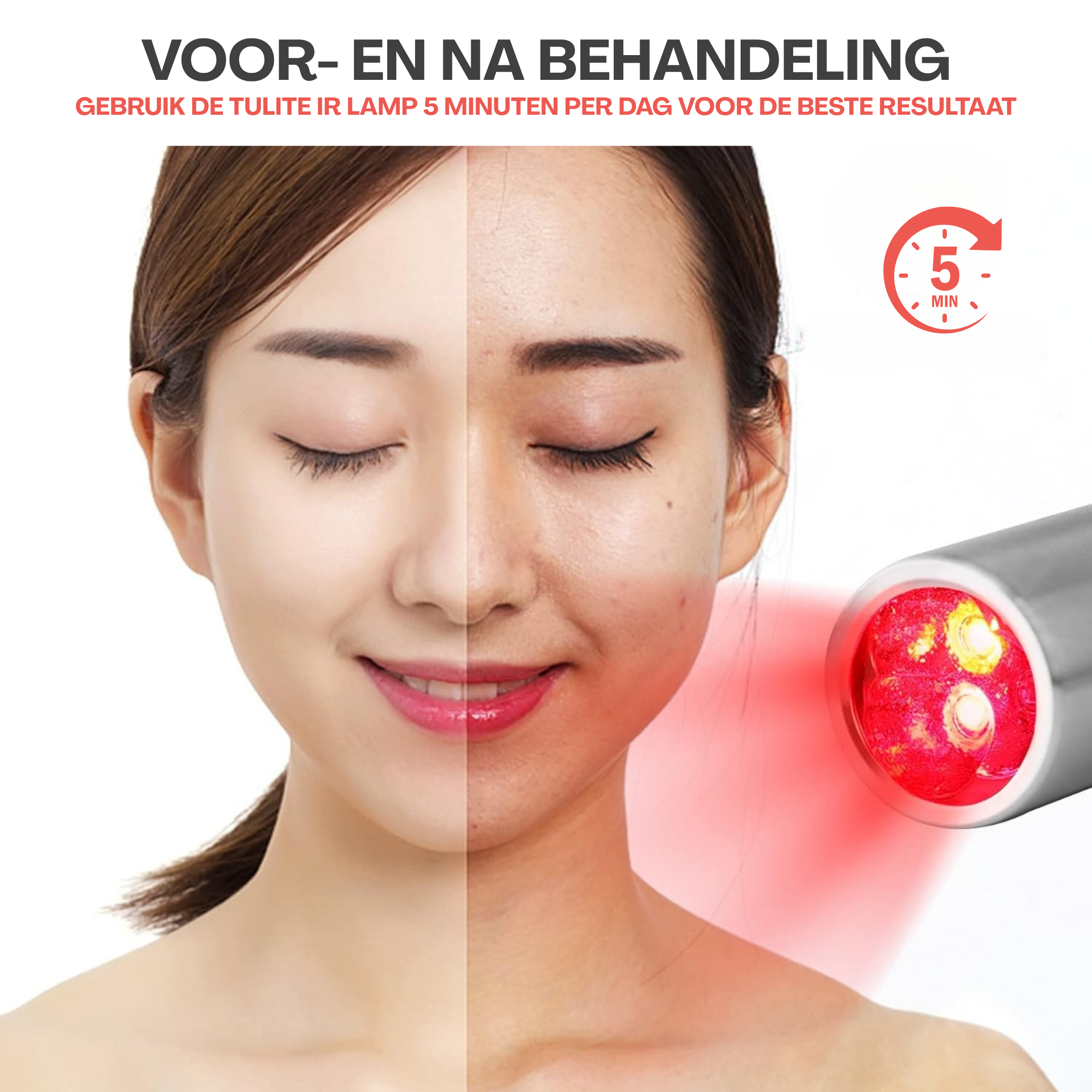 Infraroodlamp T40 – 660, 850nm