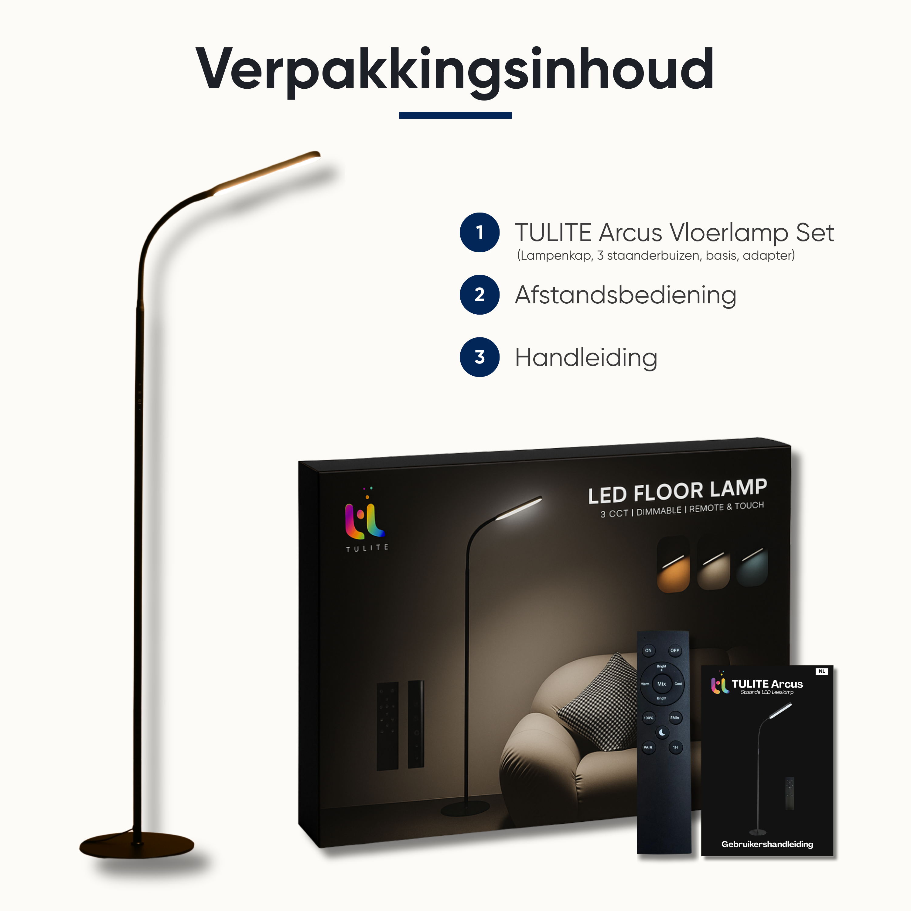 Arcus Leeslamp Premium Design