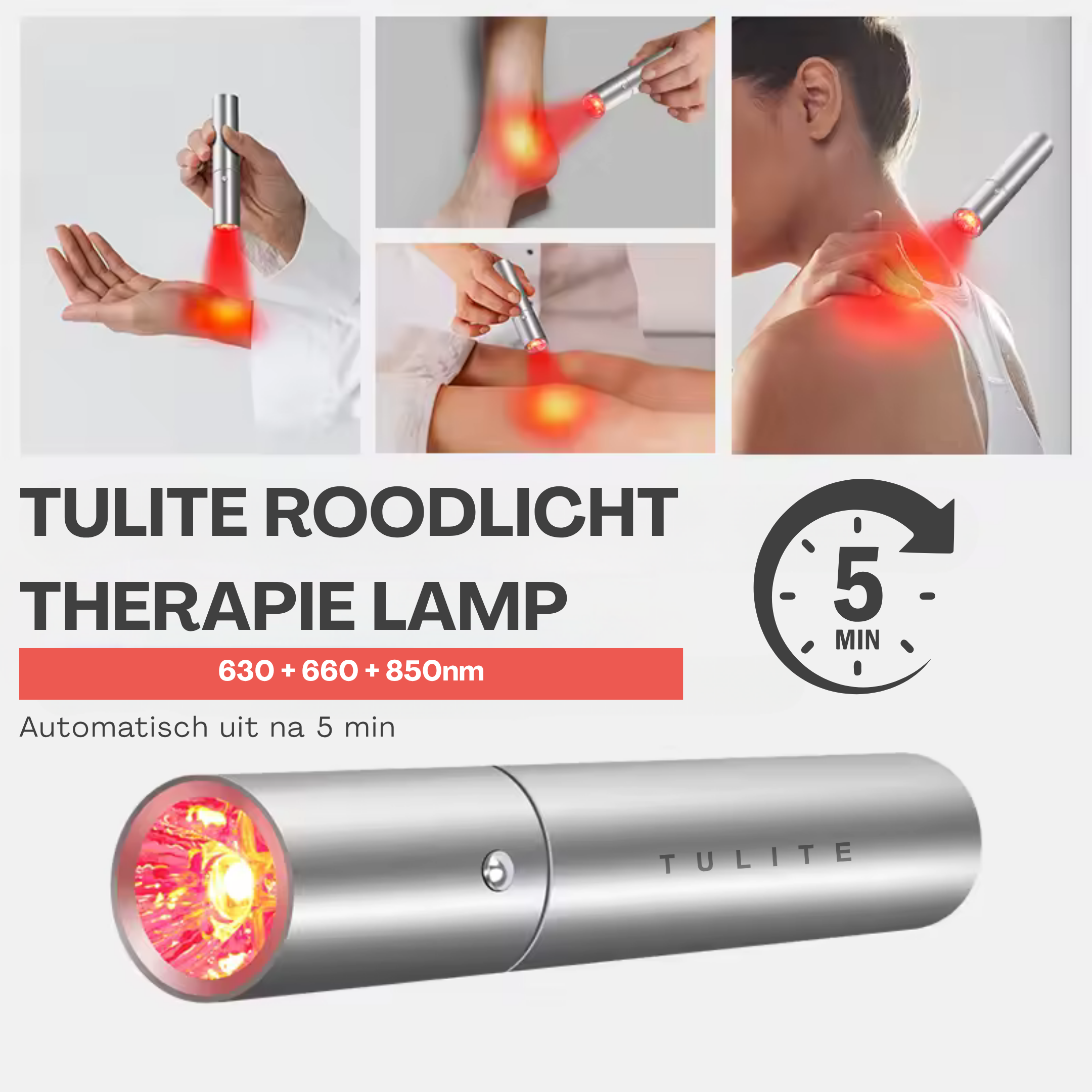 Infraroodlamp T40 – 660, 850nm
